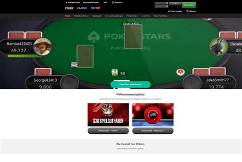 pokerstars bonus iscrizione Online Casino spielen in Deutschland
